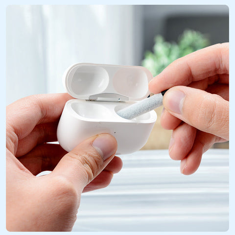 Minimalist Bluetooth Headset Cleaning Tool Set