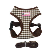 Vest-style dog chest strap