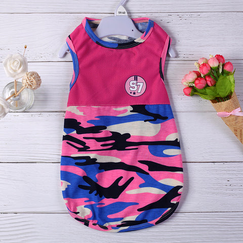 Dog clothes summer vest
