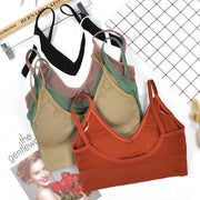 Base High Elastic Detachable Triangle Cup Sports Vest