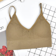 Base High Elastic Detachable Triangle Cup Sports Vest