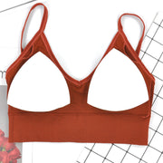 Base High Elastic Detachable Triangle Cup Sports Vest