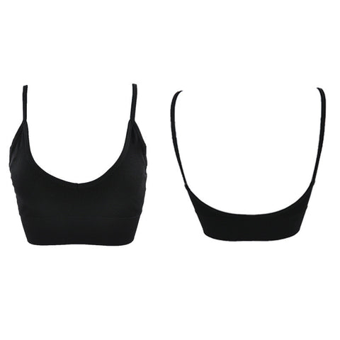 Base High Elastic Detachable Triangle Cup Sports Vest