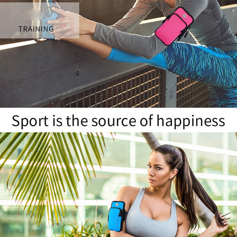 Waterproof Running Arm Bag for Men and Women - Securely Holds Mobile Phone and Other Essentials During Outdoor Sports and Fitness Activities