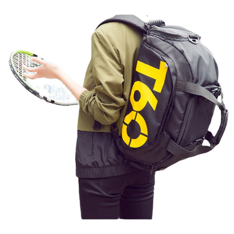 2023 New T60 Dual-Shoulder Sports Bag/Swim Bag/Ski Bag/Fitness Bag/Luggage Bag/Hiking Travel Bag/Yoga Bag/Student Bag(Essential for Holiday Outings, Give to Youngsters and Family Members Holiday Gifts)