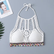 Tube top vest Bohemian design sense vest