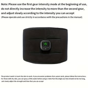 1pc, Electric Waist Shaper - USB Rechargeable Fat Burning Body Shaper for Abdominal Muscle Fitness Training