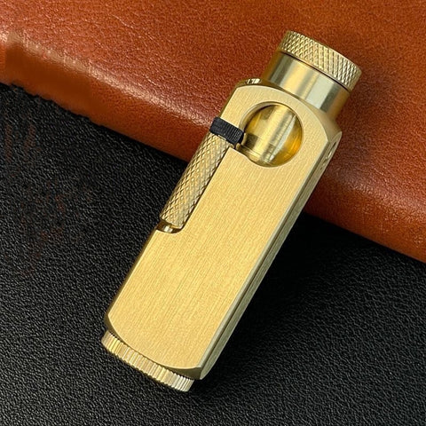 Household Pure Copper Minimalist Retro Lighter