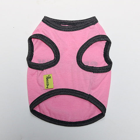 Cotton printed security small dog pet vest