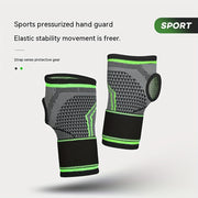 1pc Compression Wrist Brace Wrap - Ideal for Fitness, Sports, Weightlifting - Durable Wrist Pressure Band and Palm Support Bandage for Hand Stability, and Comfort During Workouts and Activities