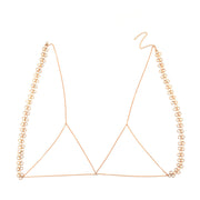 Alloy necklace body chain