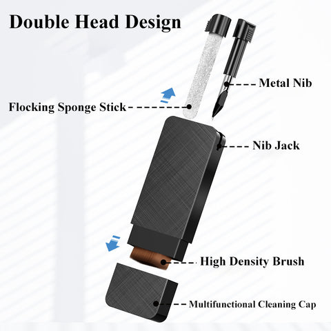 Minimalist Bluetooth Headset Cleaning Tool Set