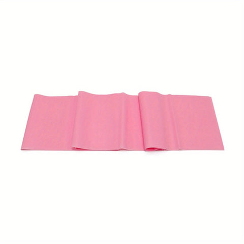 Latex Elastic Resistance Band - 1pc Workout Pilates Band for Gym Home Fitness Exercise