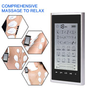EMS Electric Muscle Stimulator Therapy 24 Modes 4 Output Channel Tens Unit Machine Physiotherapy Pulse Body Massager Dropship