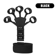 Finger Strengthener with 6 Resistant Level Grip Strength Trainer Finger Exerciser Hand Strengthener Flexion Extension Wrist