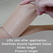 WorthWhile 5cm*5m Pre Cut Kinesiology Tape Athletic Recovery Elastic Tape Muscle Pain Relief Kneepads Fitness Sports Protector