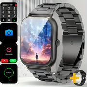 2025 New Smart Watch Outdoor Fitness Sports Watch Business Simple and Fresh Design Supports Wireless Suitable for Men and Women