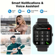 2025 New Smart Watch Outdoor Fitness Sports Watch Business Simple and Fresh Design Supports Wireless Suitable for Men and Women