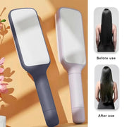 Rotating Comb Long Handle Anti-static Scalp Massage Hair Comb for Women Self Hair Brush with Retractable Comb Hairdressing Tool