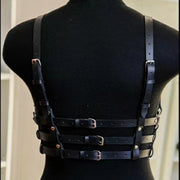Women's Fashion Minimalist Leather Chest Strap