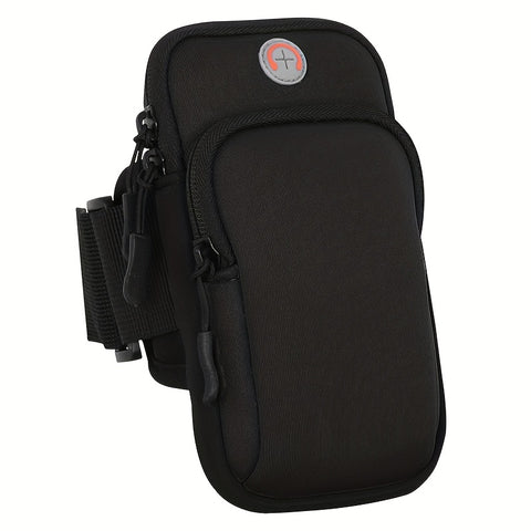 Waterproof Running Arm Bag for Men and Women - Securely Holds Mobile Phone and Other Essentials During Outdoor Sports and Fitness Activities