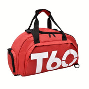 2023 New T60 Dual-Shoulder Sports Bag/Swim Bag/Ski Bag/Fitness Bag/Luggage Bag/Hiking Travel Bag/Yoga Bag/Student Bag(Essential for Holiday Outings, Give to Youngsters and Family Members Holiday Gifts)