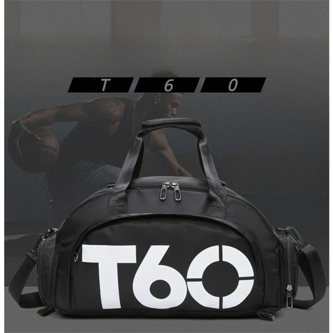 2023 New T60 Dual-Shoulder Sports Bag/Swim Bag/Ski Bag/Fitness Bag/Luggage Bag/Hiking Travel Bag/Yoga Bag/Student Bag(Essential for Holiday Outings, Give to Youngsters and Family Members Holiday Gifts)