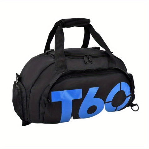 2023 New T60 Dual-Shoulder Sports Bag/Swim Bag/Ski Bag/Fitness Bag/Luggage Bag/Hiking Travel Bag/Yoga Bag/Student Bag(Essential for Holiday Outings, Give to Youngsters and Family Members Holiday Gifts)
