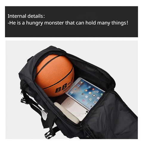 2023 New T60 Dual-Shoulder Sports Bag/Swim Bag/Ski Bag/Fitness Bag/Luggage Bag/Hiking Travel Bag/Yoga Bag/Student Bag(Essential for Holiday Outings, Give to Youngsters and Family Members Holiday Gifts)