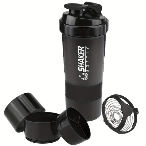 Portable Protein Shaker Cup - Durable PP Material, Leakproof Design, Ideal for Gym & Outdoor Fitness Enthusiasts, Shaking Cup, Milkshake - For Fitness Lovers & Athletes - Perfect Gift for Workout Enthusiasts